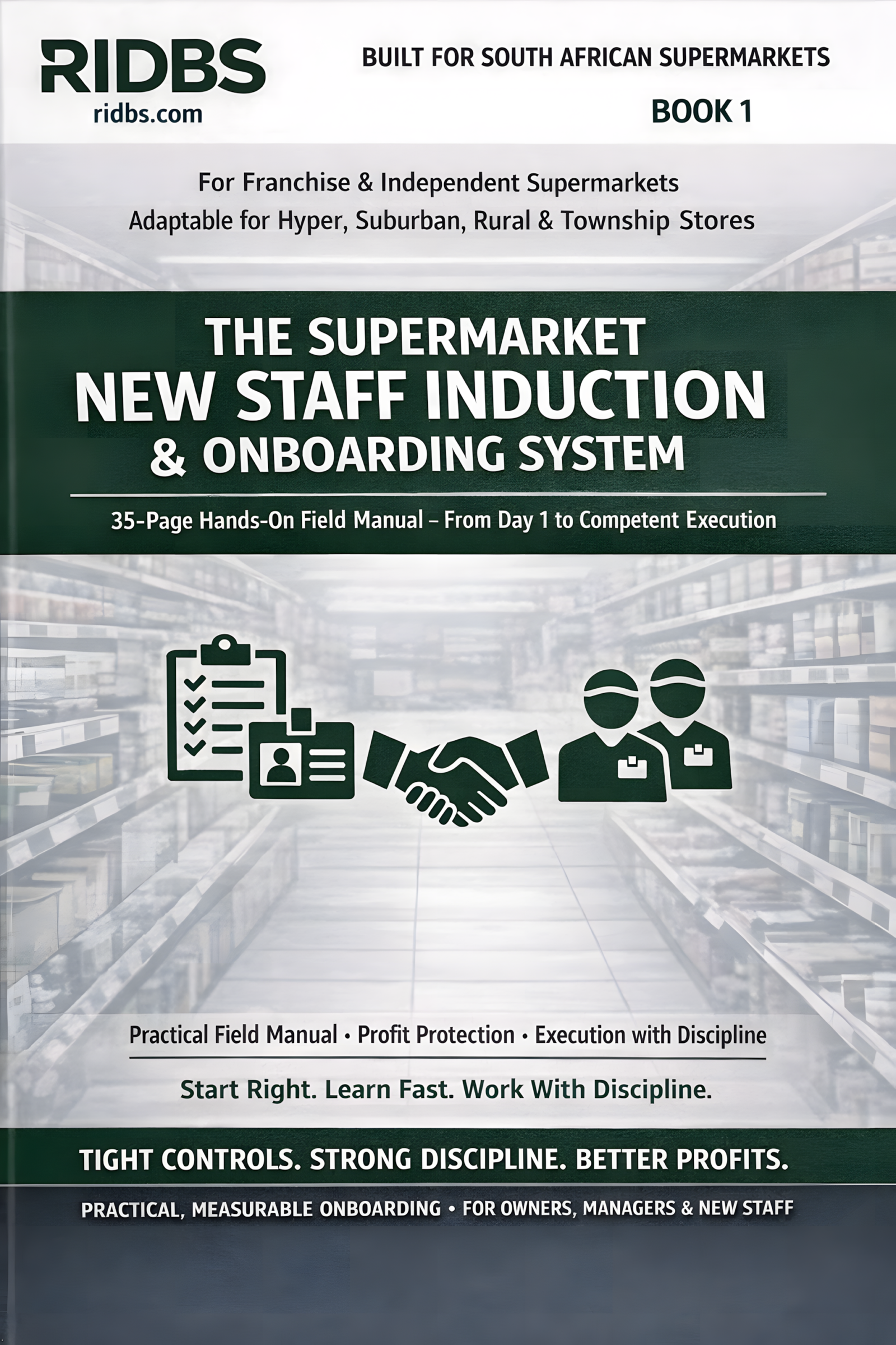 Book 1 The Supermarket New Staff Induction and Onboarding System