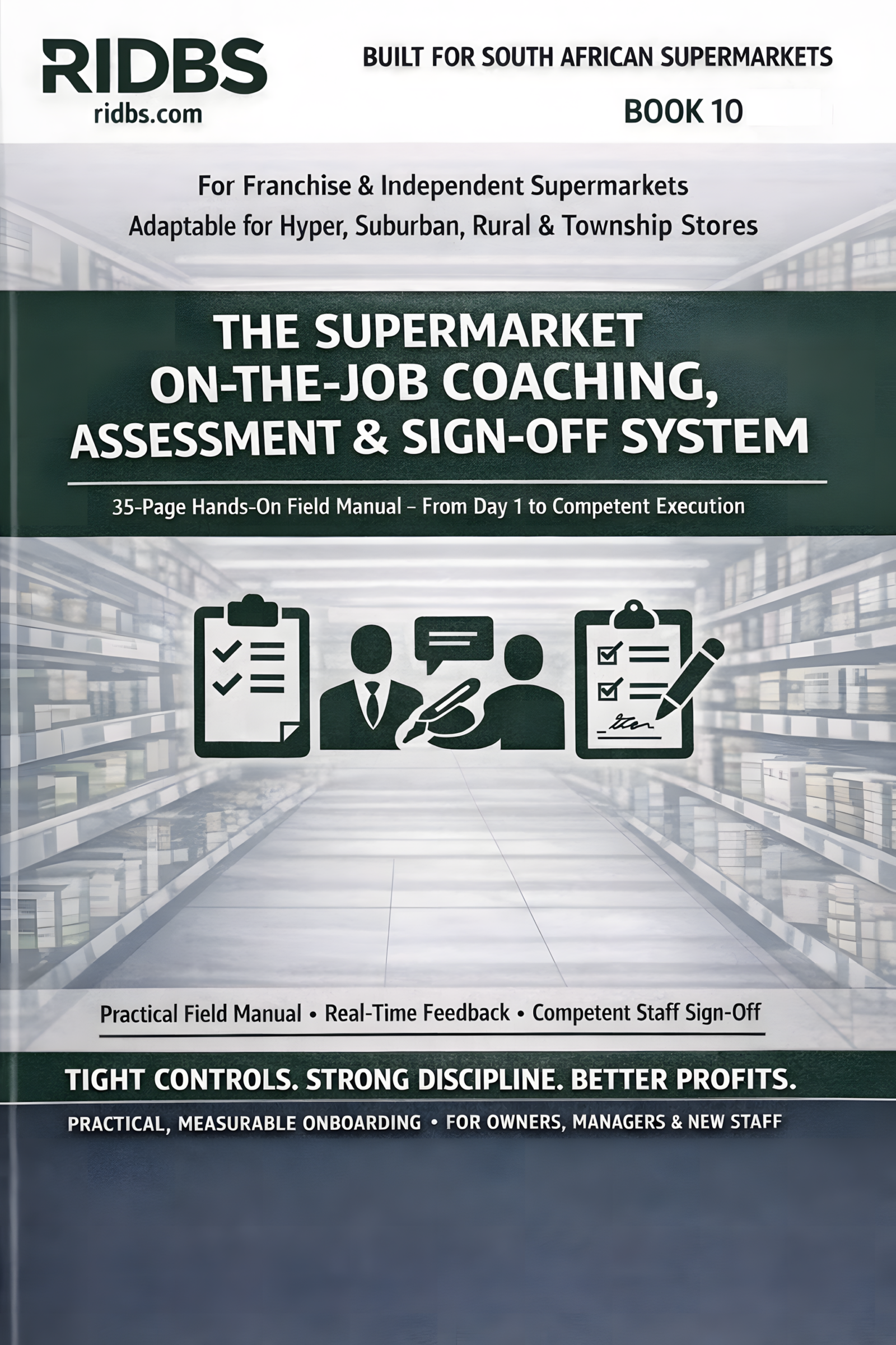 Book 10 The Supermarket On-the-Job Coaching Assessment and Sign-Off System